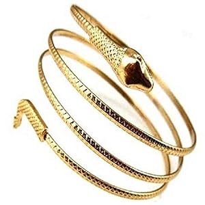 UPPER ARM BANGLE アームバングル Amazon.com: CSIYANJRY99 Gold Snake Arm Cuff for Women